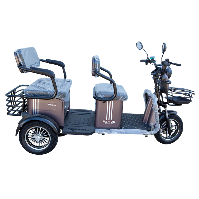 Pushpak 4000 3-Seater Long-Range Electric Mobility Scooter
